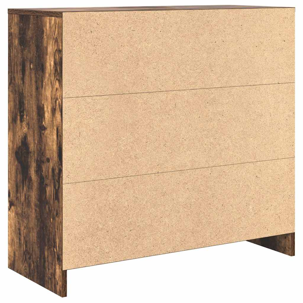 Skänk Rökfärgad Ek med låda 80x34x76 cm