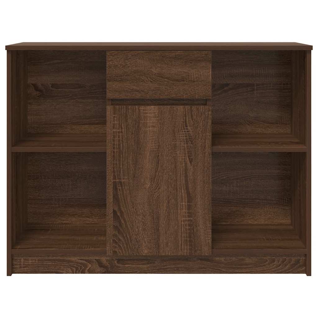 Skänk Brun Ek med låda 101x35x76 cm