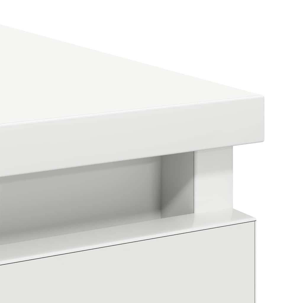 Skänk Vit med låda 71x35x65 cm