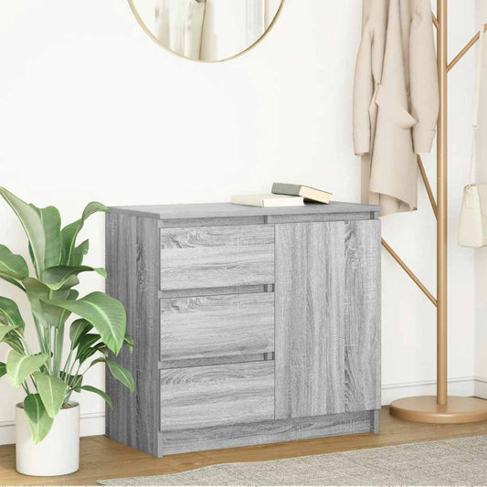 Skänk Sonoma Grå låda 71x35x65 cm