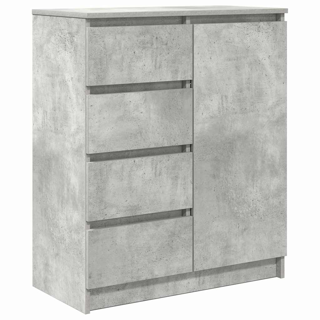 Skänk Betonggrå med lådor 71x35x84 cm