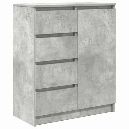 Skänk Betonggrå med lådor 71x35x84 cm