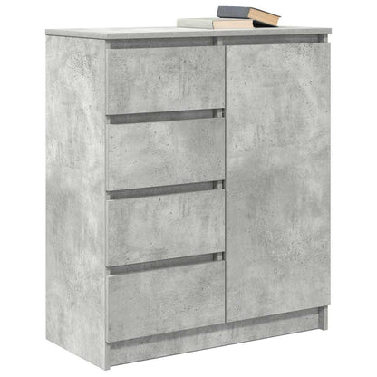Skänk Betonggrå med lådor 71x35x84 cm