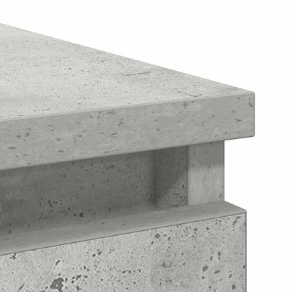 Skänk Betonggrå med lådor 71x35x84 cm
