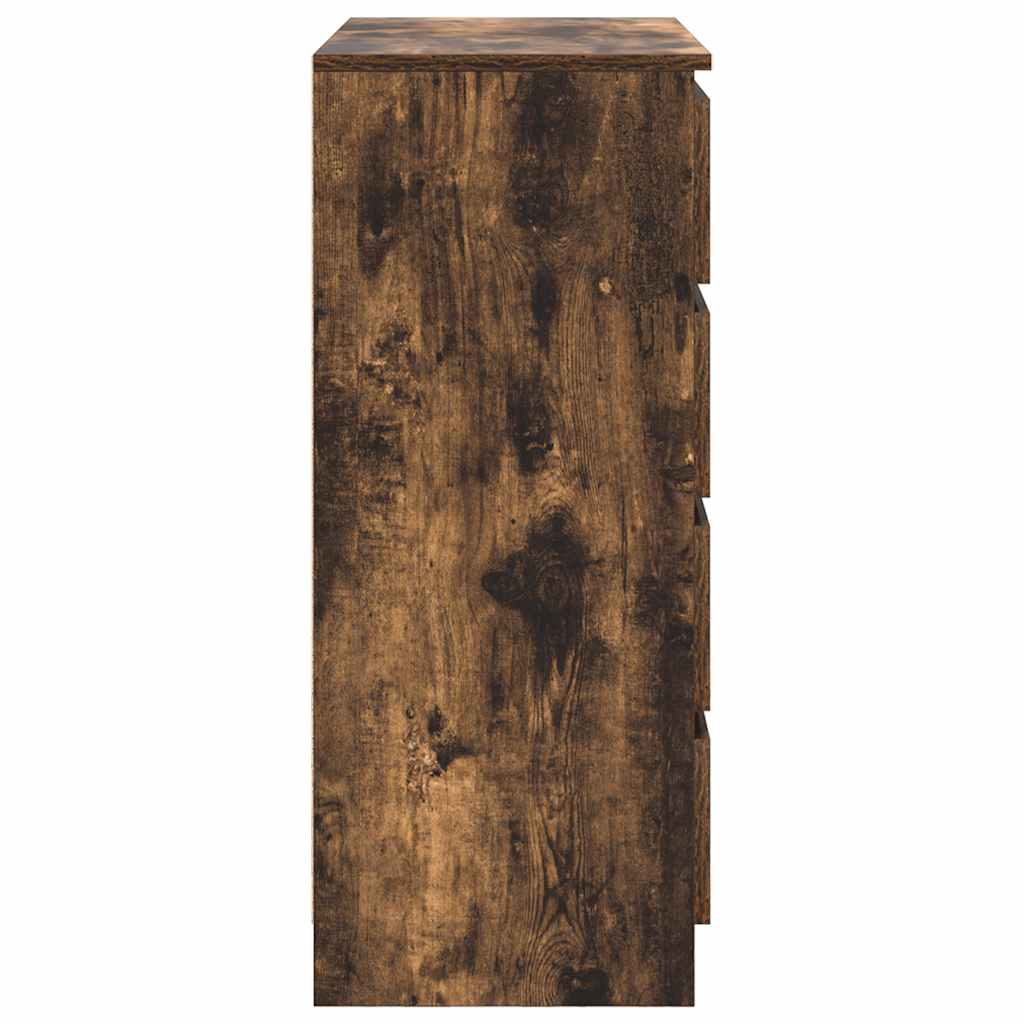 Skänk Rökfärgad Ek med lådor 71x35x84 cm