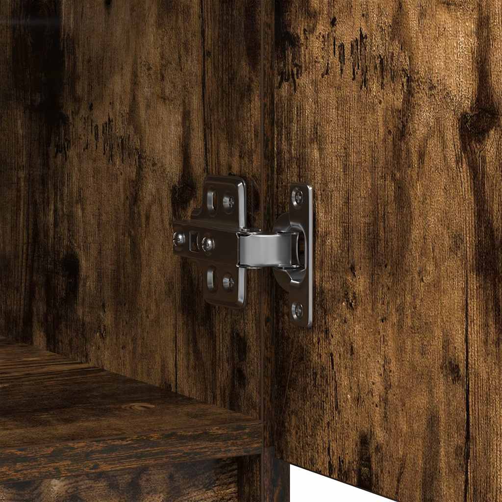 Skänk Rökfärgad Ek med lådor 71x35x84 cm