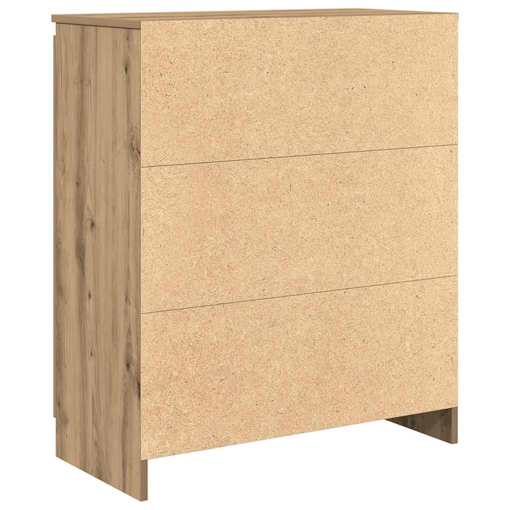 Skänk Brun Ek med lådor 71x35x84 cm