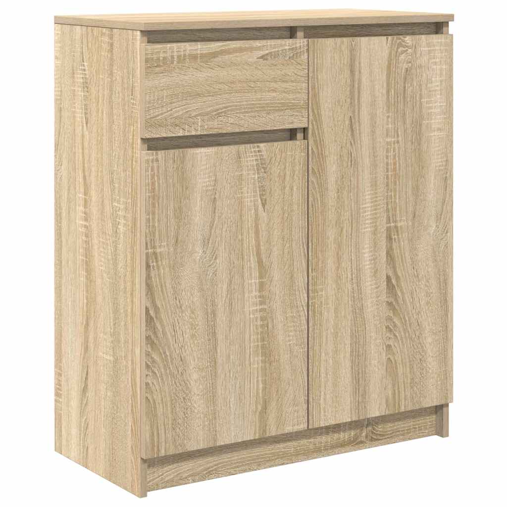 Skänk Sonoma Ek med låda 71x35x84 cm