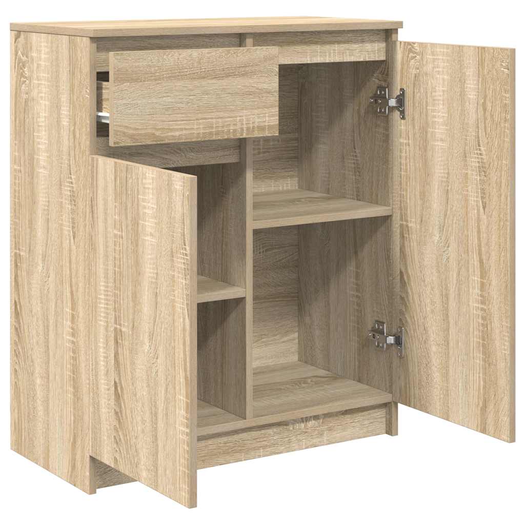 Skänk Sonoma Ek med låda 71x35x84 cm