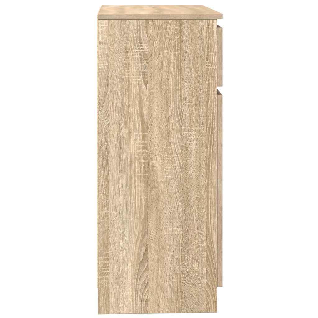 Skänk Sonoma Ek med låda 71x35x84 cm