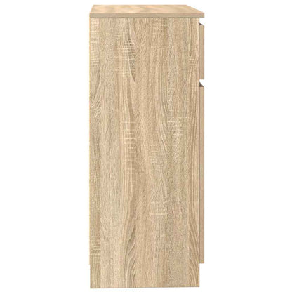 Skänk Sonoma Ek med låda 71x35x84 cm
