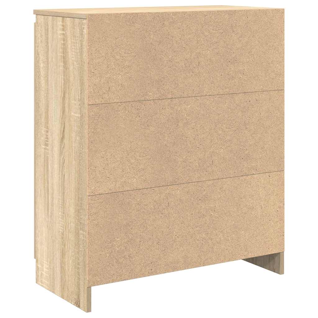 Skänk Sonoma Ek med låda 71x35x84 cm