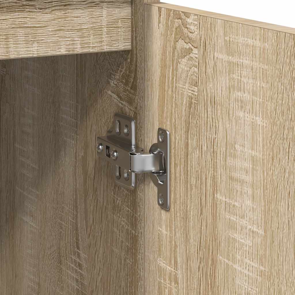 Skänk Sonoma Ek med låda 71x35x84 cm