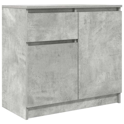 Skänk Betonggrå med låda 71x35x65 cm