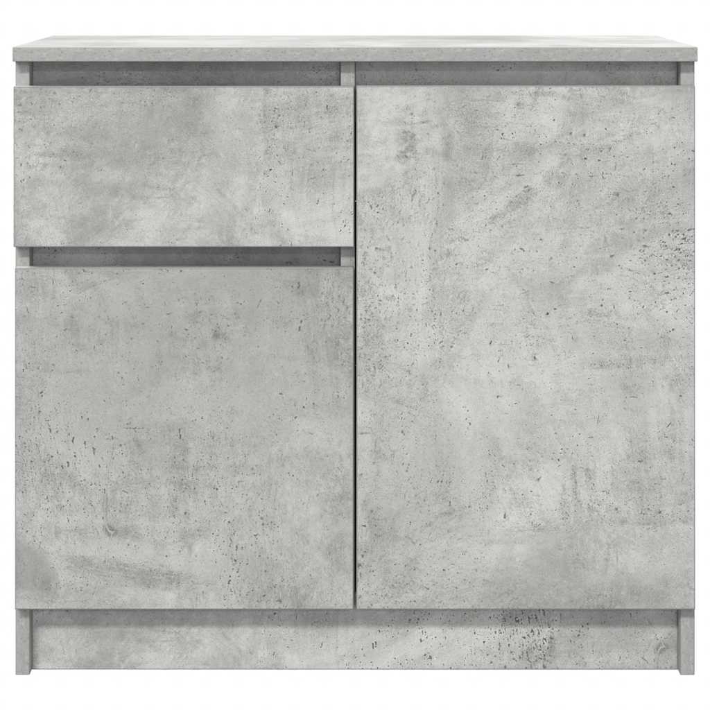 Skänk Betonggrå med låda 71x35x65 cm