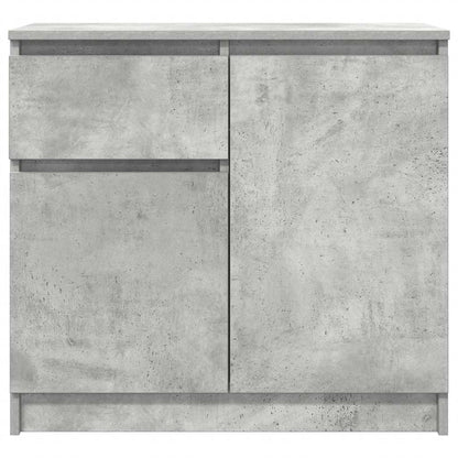 Skänk Betonggrå med låda 71x35x65 cm