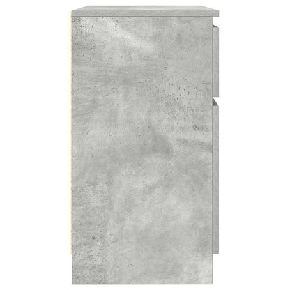 Skänk Betonggrå med låda 71x35x65 cm