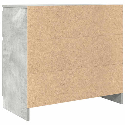 Skänk Betonggrå med låda 71x35x65 cm