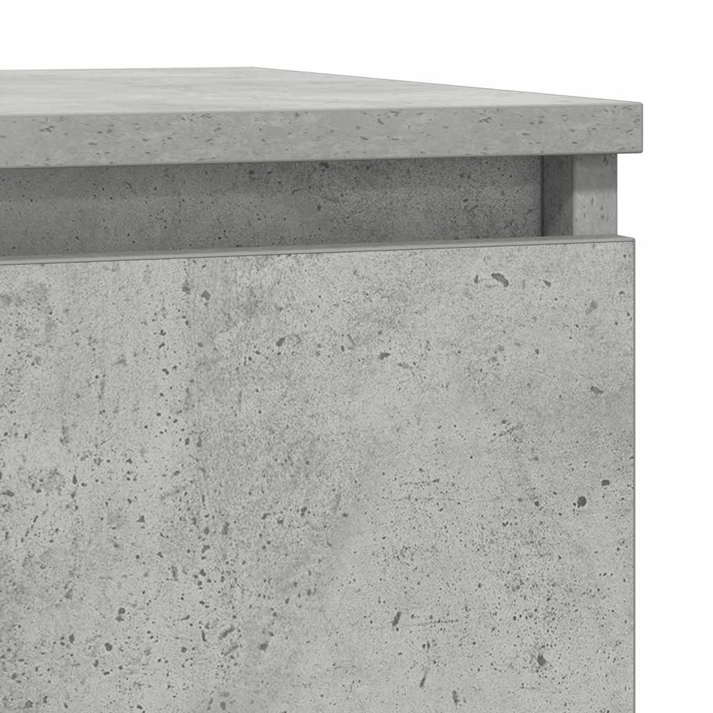Skänk Betonggrå med låda 71x35x65 cm