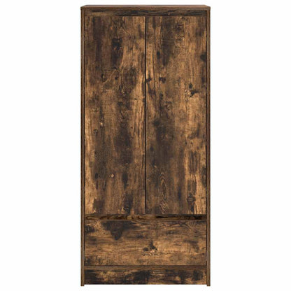 Skåp Rökfärgad Ek med låda 55,5x34x119,5 cm