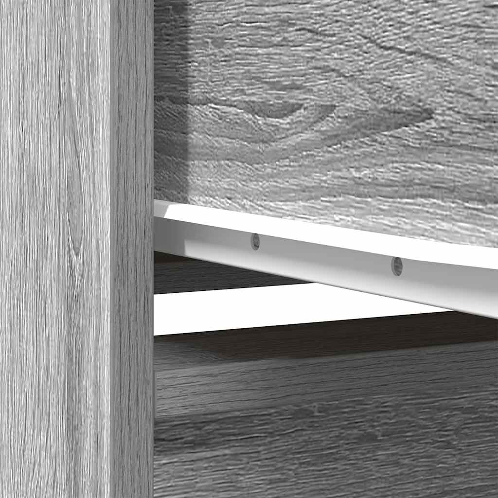 Skåp Sonoma Grå med låda Sonoma Grå 55,5x34x119,5 cm