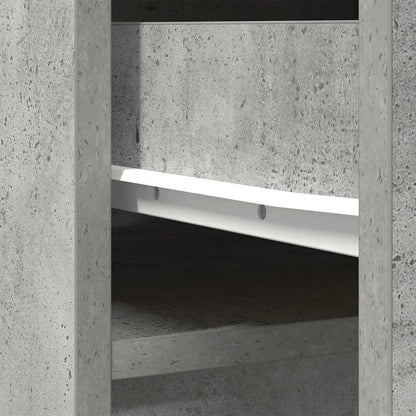 Skåp Betonggrå 37,5x35x180 cm