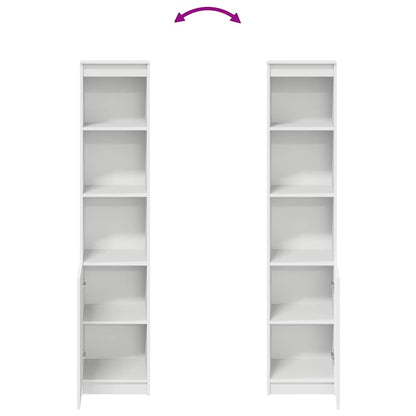 Skåp Vit 37,5x35x180 cm