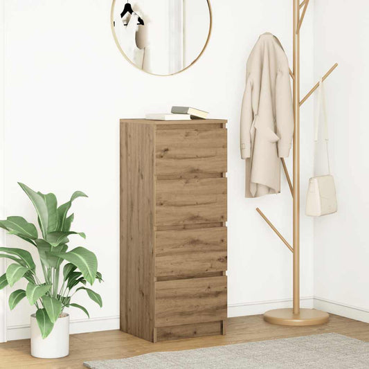 Skänk Brun Ek 37,5x35x99 cm