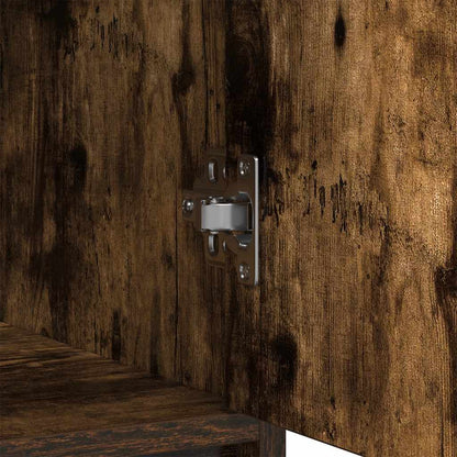 Skänk Rökfärgad Ek med lådor och dörrar 70,5x34x74,5 cm