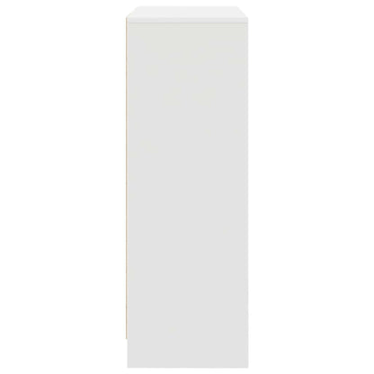 Skänk Vit med lådor och dörrar 73x31x90 cm