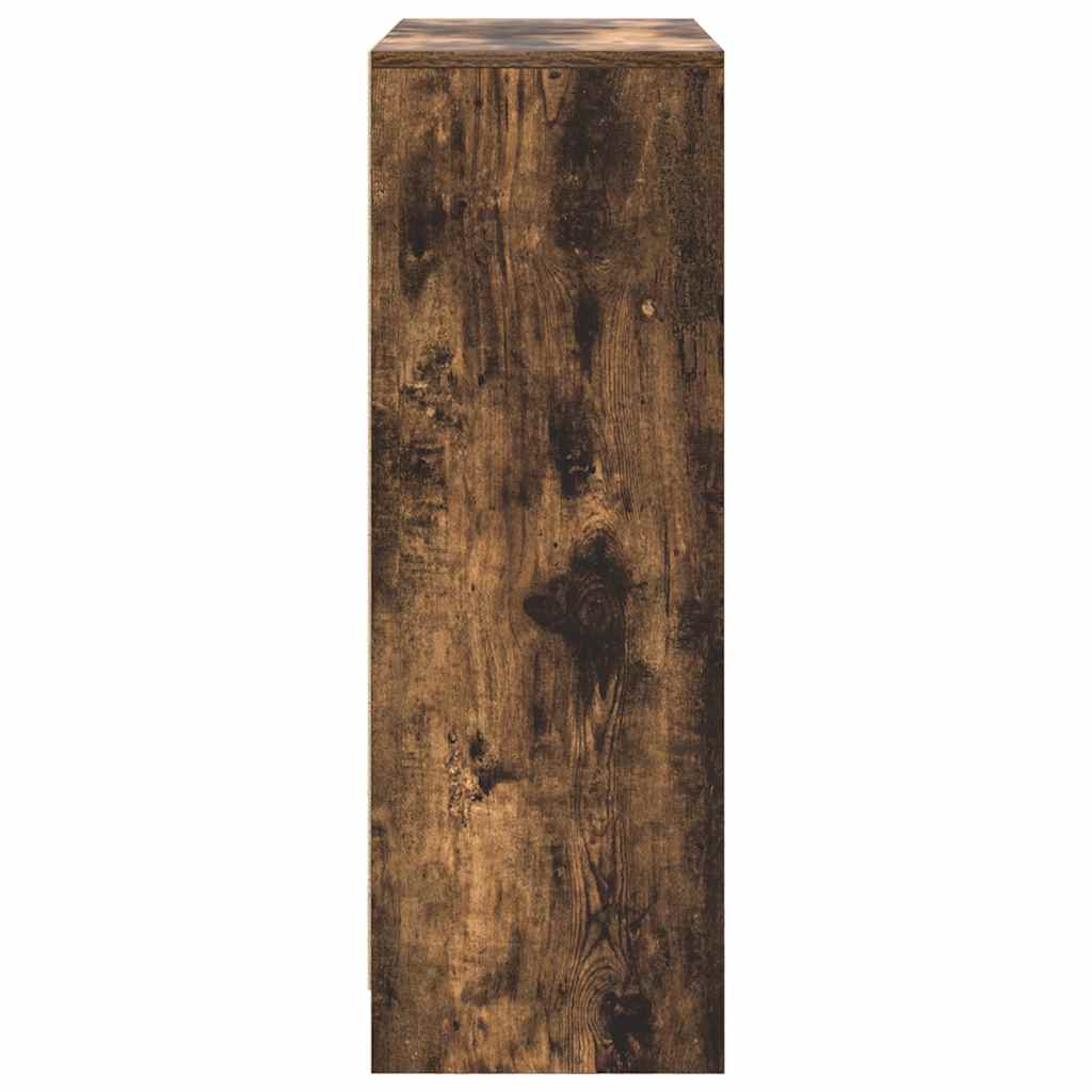 Skänk Rökfärgad Ek med lådor och dörrar 73x31x90 cm