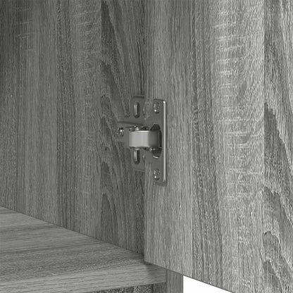 Skänk Sonoma Grå med lådor och dörrar 73x31x90 cm