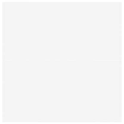 Soffbord Vit med lådor 100x100x40 cm