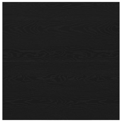 Soffbord Svart Ek med lådor 100x100x40 cm