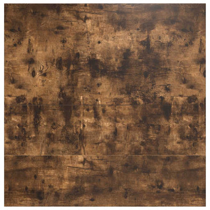 Soffbord Rökfärgad Ek med lådor 100x100x40 cm