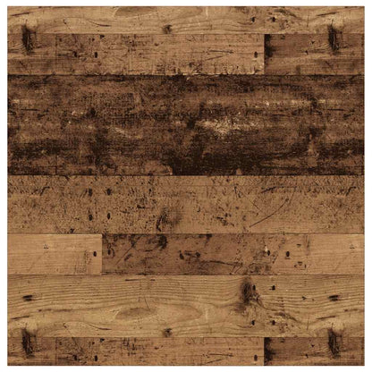 Soffbord Åldrat Trä med lådor 70,5x70x40 cm