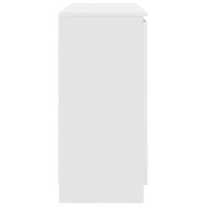 Skänk Vit med lådor 100,5x35x76 cm