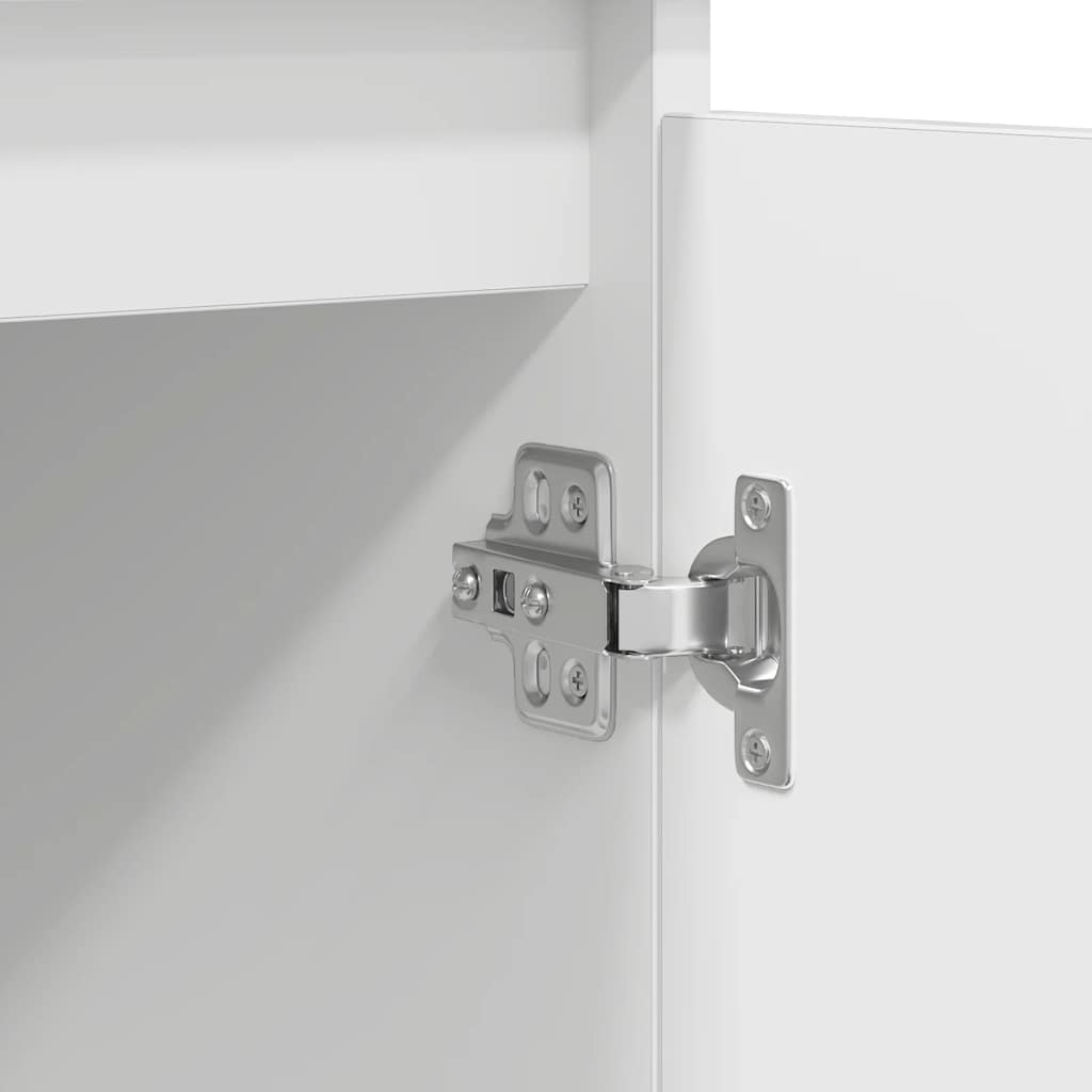 Skänk Vit med lådor 100,5x35x76 cm