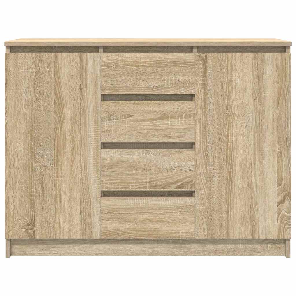 Skänk Sonoma Ek med lådor 100,5x35x76 cm