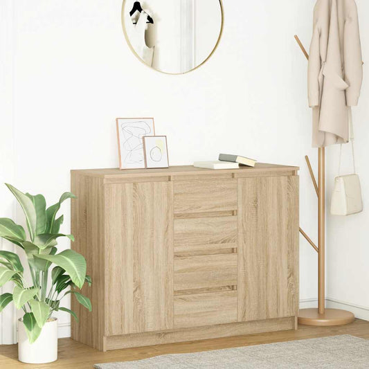 Skänk Sonoma Ek med lådor 100,5x35x76 cm