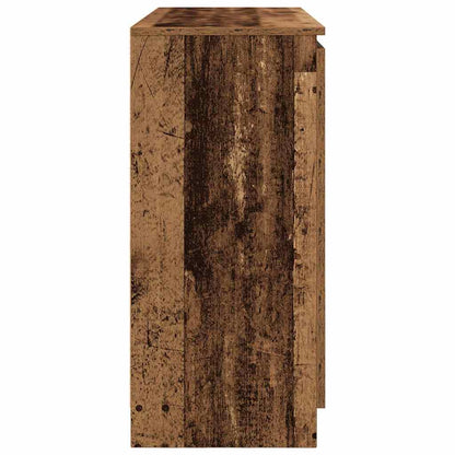 Skänk Åldrat Trä med lådor 100,5x35x76 cm
