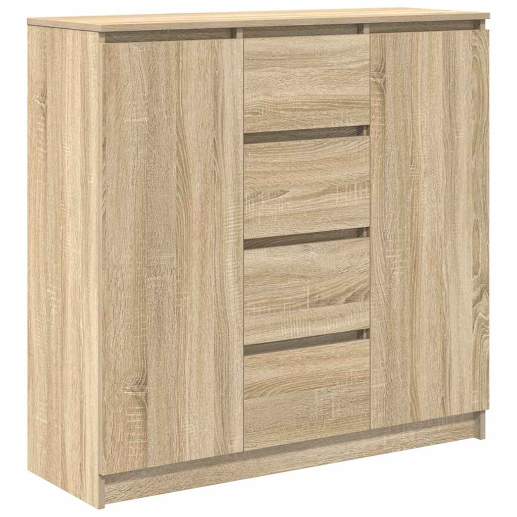Skänk Sonoma Ek med lådor 100,5x35x98,5 cm