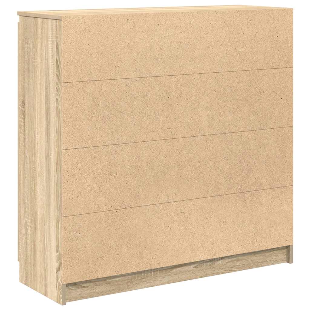 Skänk Sonoma Ek med lådor 100,5x35x98,5 cm