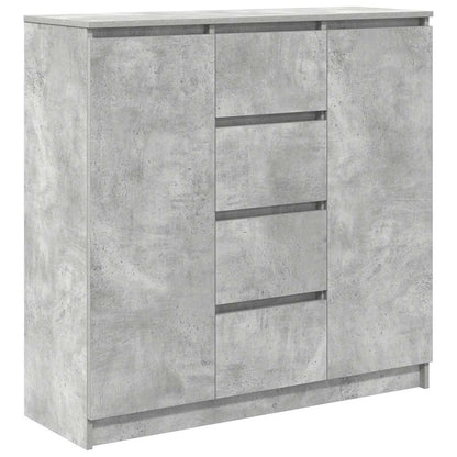 Skänk Betonggrå med lådor 100,5x35x98,5 cm