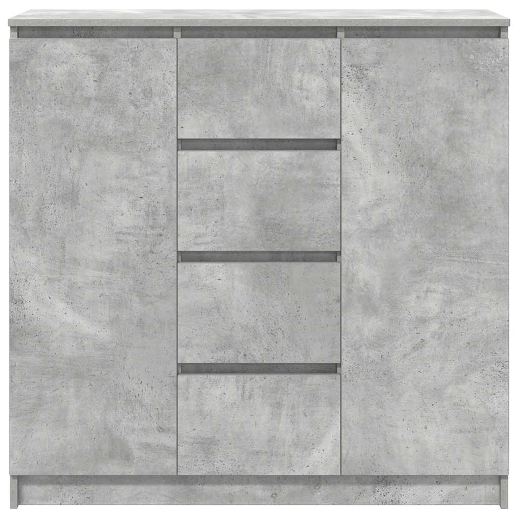 Skänk Betonggrå med lådor 100,5x35x98,5 cm
