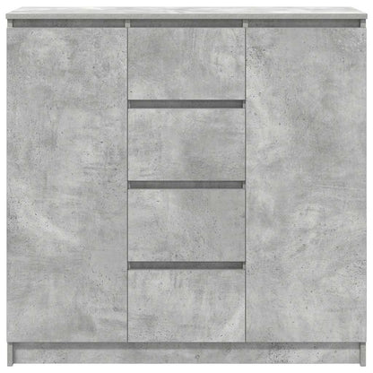 Skänk Betonggrå med lådor 100,5x35x98,5 cm
