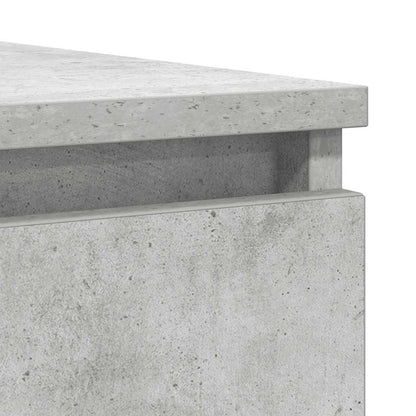 Skänk Betonggrå med lådor 100,5x35x98,5 cm