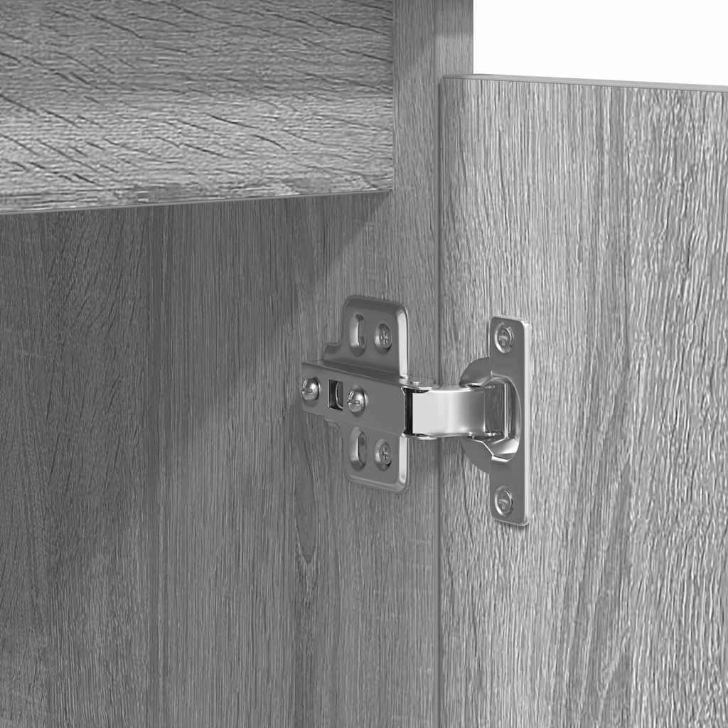 Skänk Sonoma Grå med lådor 100,5x35x98,5 cm