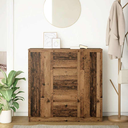 Skänk Åldrat Trä med lådor 100,5x35x98,5 cm