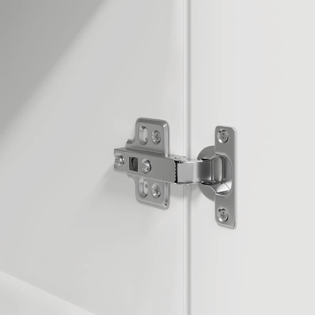 Skåp Vit 50x35x180 cm